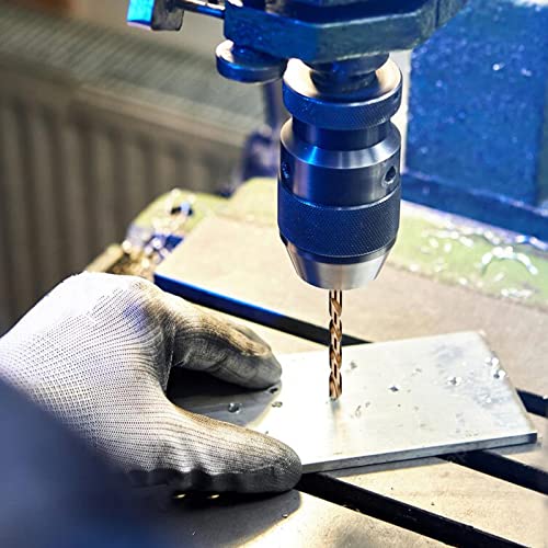 115Pcs Cobalt Drill Bit Set M35 HSS Jobber Length - size: 115pcs