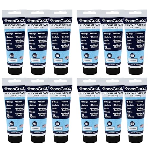neoCoat Silicone Grease - 85 gram Tube (12 Count) - size: 12 Count