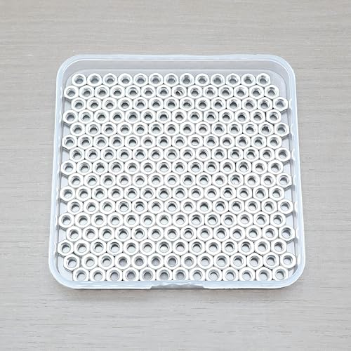 320Pcs M4 Hex Nuts, 304 Stainless M4 Nut, Coarse Thread M4 Nuts - size: Metric M4-0.7---320Pcs