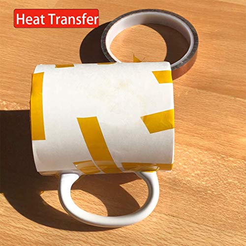APT, 1 mil Thick Polyimide Adhesive Tape, HighTemperature and Heat Tape, for Masking, Soldering, Electrical, 3D Printer Application. (2" x 36 yds) - size: 2"x 36 yds