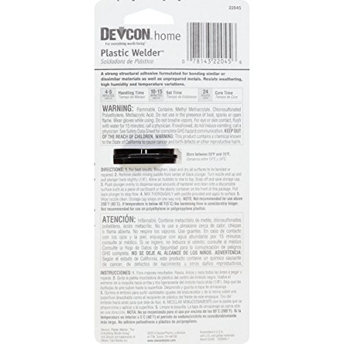 Devcon (22045-6PK) Plastic Welder - 25 ml Dev-Tube, (Pack of 6)