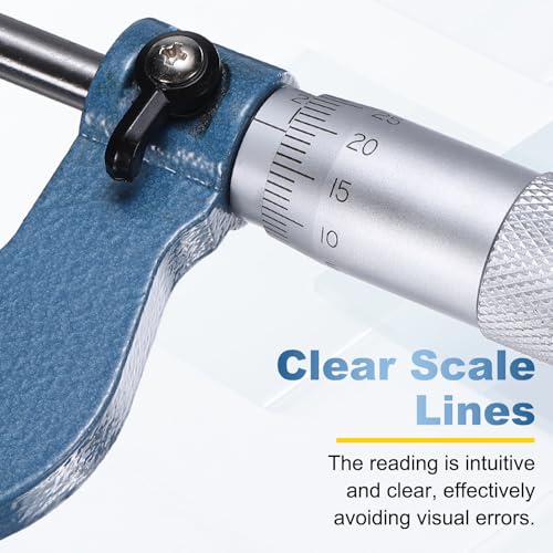 HARFINGTON Outside Micrometer 25-50mm Range +/-0.01mm Accuracy - size: 25-50mm