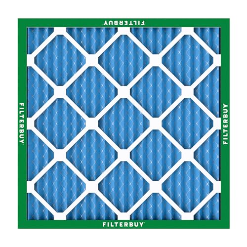 Filterbuy 23.5x23.5x1 Air Filter MERV 13 Smoke & Allergy Defense (1-Pack) - size: 23.5x23.5x1