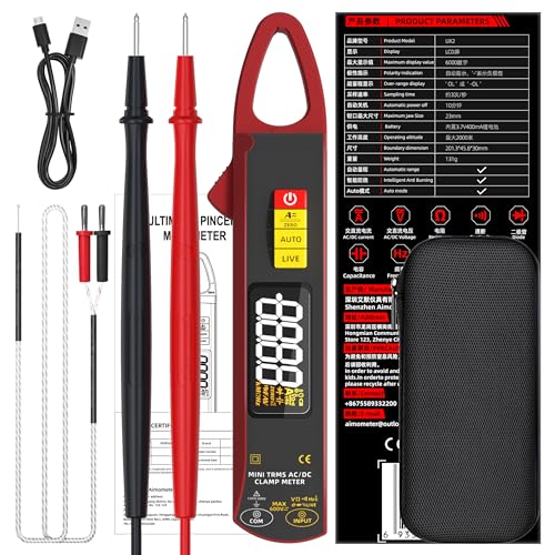 BSIDE UX2 Digital Clamp Meter 200A AC/DC Current clamp