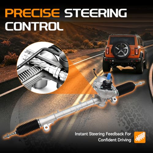 BRTEC 247-0123 Electricic Power Steering Rack and Pinion Assembly - color: 247-0123