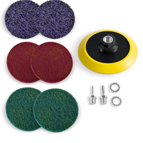 5in Metal Stripping and Surface Conditioning Kit for Angle Grinder, Drill