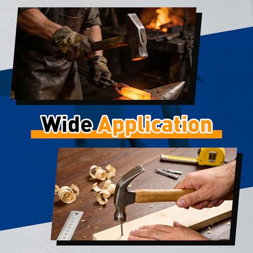 HARFINGTON Wood Sledge Hammer Handle Hammer Wooden Replacement Handle - size: 10.2"
