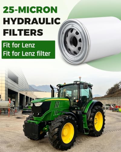 2Pcs CP75230 Hydraulic Filters 25-Micron Fits for Lenz Filter Canister Spin-On Parts Replace CP-752-30