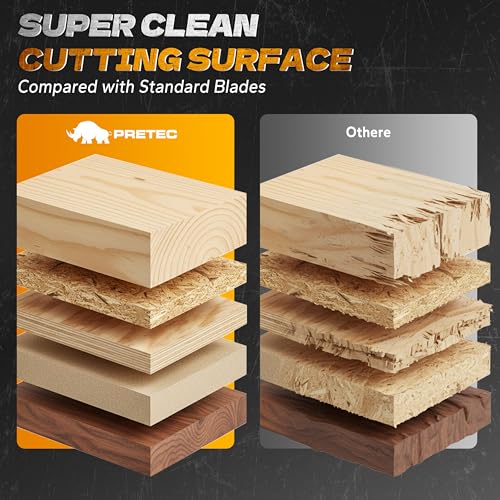10 Inch 32T&60T Circular Saw Blade for Wood Cutting, 5/8" Arbor, 2 Pack - size: Mix2P