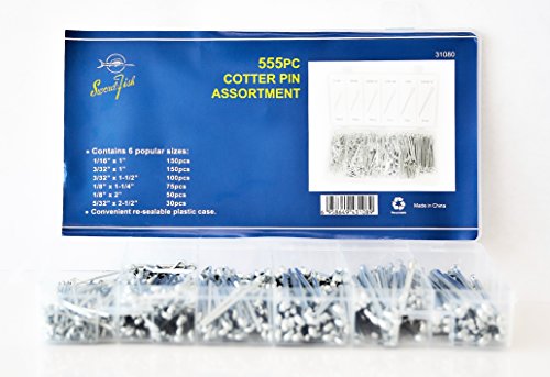 Swordfish 31080 - 555pc Cotter Pin Assortment