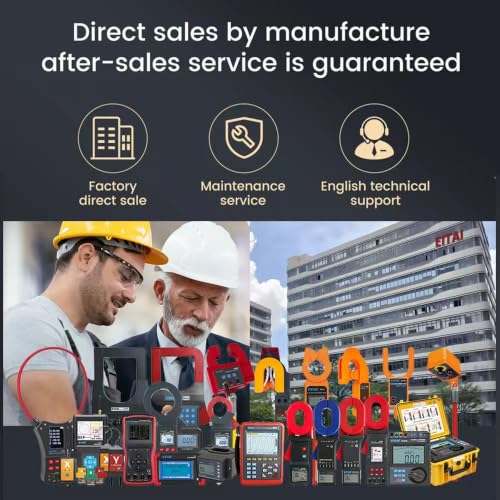 EITAI2000-S Gen2 Clamp Ground Earth Resistance Meter Tester, 0.01Ω-1000Ω, Manufacturer Direct Sales