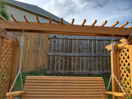 Premium 8'' Porch Swing Spring, Heavy Duty Rust Resistant Hammock Hanging Chair Hook, Patio Swing Replacement Hardware - size: 8Inch