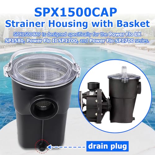 SPX1500CAP Strainer Housing with Basket