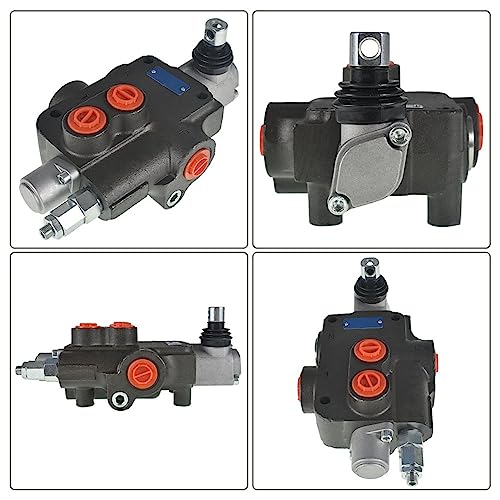 findmall 1 Spool Hydraulic Directional Control Valve 21GPM 3600PSI - size: 21 GPM, style: 1 spool