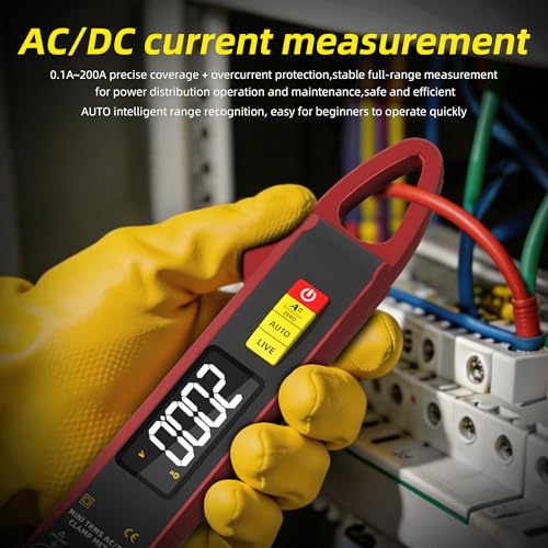 BSIDE UX2 Digital Clamp Meter 200A AC/DC Current clamp