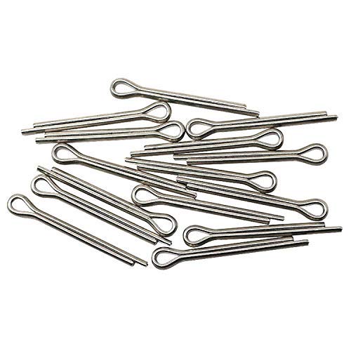 T.K.Excellent Hardware Pins 304 Stainless Steel Cotter Pins Fastener Assortment Kit Hitch Keeper Pin Clips Retaining Pins Straight Hairpins 230 Pcs