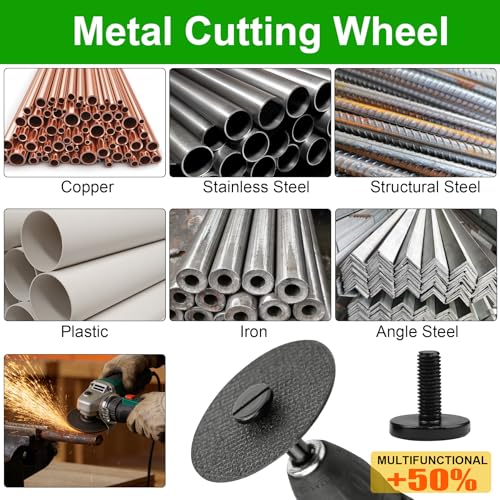 50 Pack Cut Off Wheels, 3” x 3/64” x 3/8”