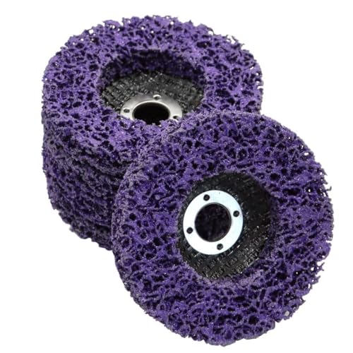Nakkaa 20 Pack 4" x5/8" Strip Discs Stripping Wheel for Angle Grinder Clean - size: 4" x 5/8" (Pack of 2)