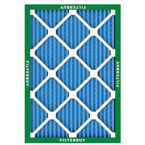 Filterbuy 12x16x1 Air Filter MERV 13 Smoke & Allergy Defense (1-Pack) - size: 12x16x1