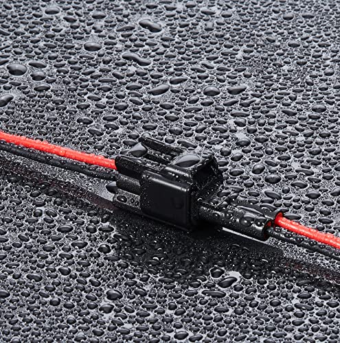 2 Pin Waterproof Wire Connector,16AWG Male Female Plug - size: 2pin way