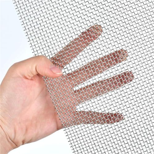 4 Pack 5 Stainless Steel Mesh, 12x8 Inch Wire Mesh Sheets for DIY Projects - Easy to Cut, No Rust
