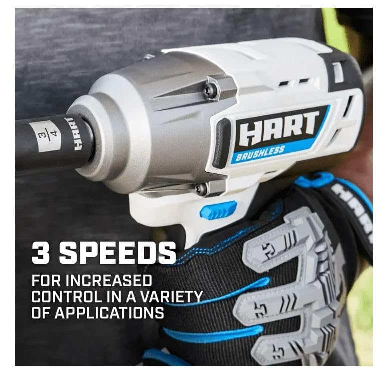 Brushless 20V Impact Wrench by HART