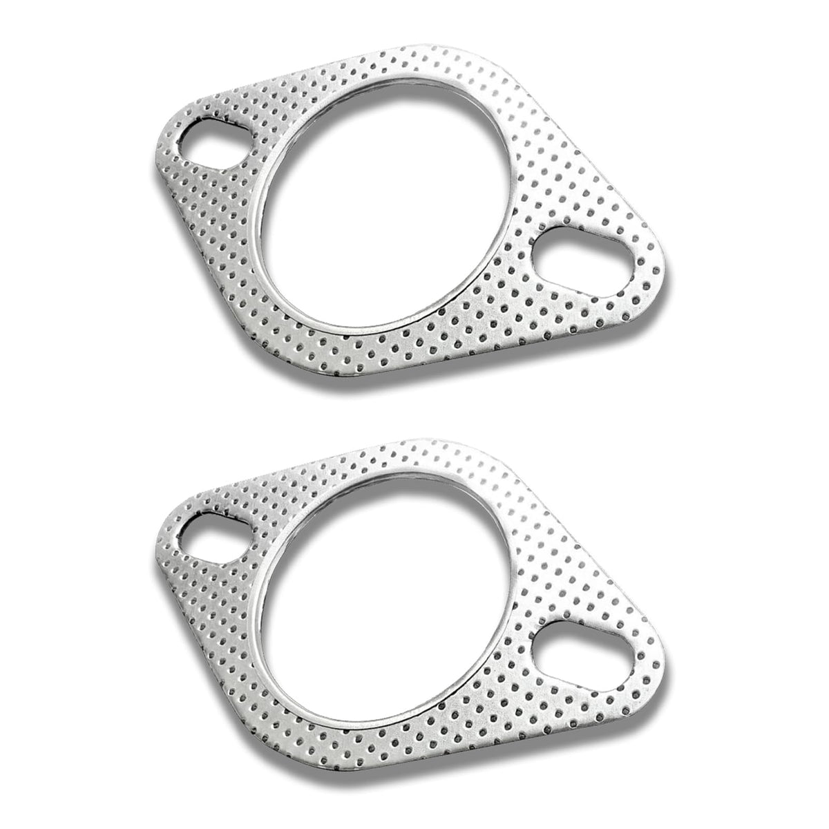 2 Pcs Car Exhaust Gasket,Reinforced High Temperature Gasket Exhaust Flange Gasket Car Accessories,.Exhaust Gasket,Catalytic Converter Gasket,Exhaust Flange Gasket (3.0In) - size: 3.0In