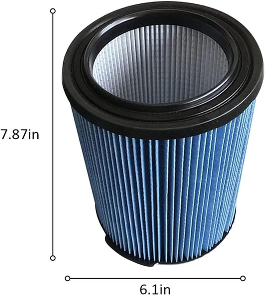 GIB 38751 CMXZVBE38751 Filter for Craftsman Shop Vac 5-20 Gallon Fine Dust - color: Blue