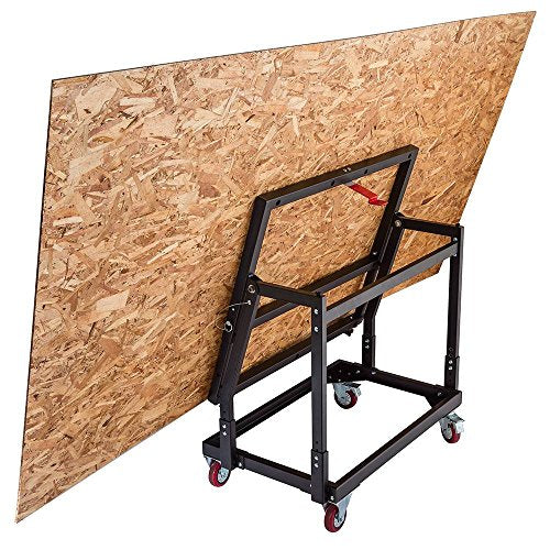 Rockler Material Mate Panel Cart & Mobile Shop Stand with 4" Casters