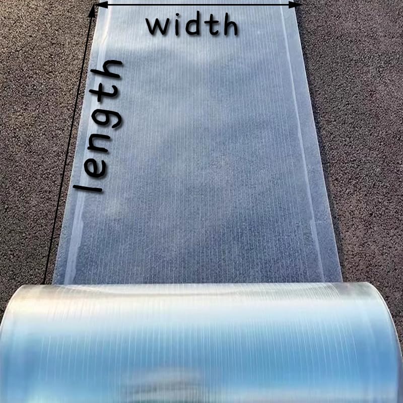 2X16 ft Polycarbonate Roofing Panels,Resistant Rainproof Plastic Roof Sheet - size: 2X16FT