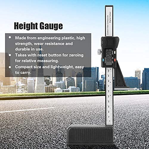 0-150mm Digital Display Height High Precision Depth Aperture INC/ABS with Magnetic Self Standing Feet