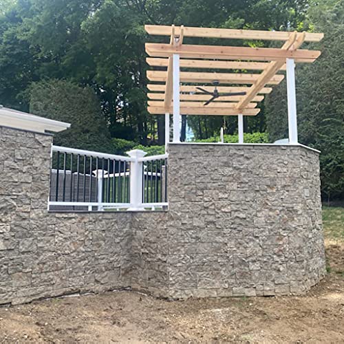 Evolve Stone Georgetown Run MA Non-Rated Flat Stone Veneer (14.25 sq. ft.) - color: Morning Aspen