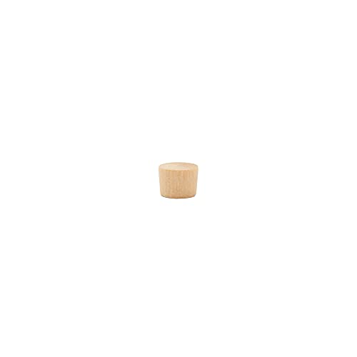 Wood Plugs for Furniture, 5/16 inch Maple Flat-Head Plug, Wooden Screw-Hole Plug Covers - Pack of 100 by Woodpeckers - size: 5/16 inch