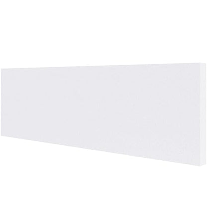HDPE Plastic Sheet 1/2 Inch Thick 12" x 36", High Density Polyethylene Solid Board with Different Surfaces (Textured Front & Smooth Back), 0.5" Thick DIY Machining Panels for Home, Crafts (White) - size: 12X36"