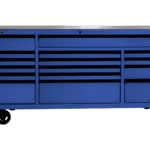 Homak 72” Roller Cabinet w/Stainless Steel Top RS Pro Workstation (Rally Sport Blue) - color: Rally Sport Blue