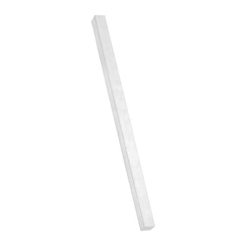 MECCANIXITY Square Aluminum Flat Bar, 1/2" Thick 1/2" Width 8" Length 6061 Aluminum Flat Plate, 12 x 12 x 203mm T6511 Solid New Mill Stock for Industrial - size: 1/2" T x 1/2" W x 8" L