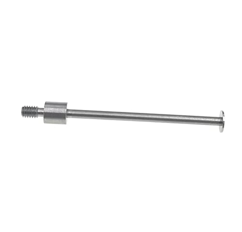SUXING Flat Contact Points for Dial Indicator Depth 0.4mm Thickness 5mm Diameter 4-48 UNF Thread (4-48UNF D5L40) - size: 4-48UNF D5L40