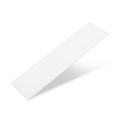 Hdpe Sheet 3/16 Inch Thick, 3" x 12" High Density Polyethylene Board, Thick Plastic Sheet for Craft, Plastic Cutting Board, Heavy Duty Industry - size: 3" X 12", style: 3/16" Thick