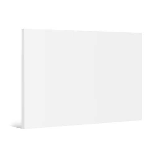 HDPE Sheet 1/2" Thick - 24"x48" HDPE Plastic Sheet, White Plastic Sheet for Crafts, DIY Projects, and Industrial Use - size: 24" x 48"