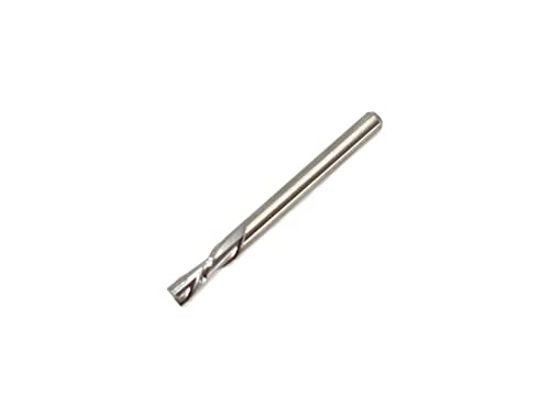 TMAX 1/8" Carbide Downcut Inlay Router Bit CNC End Mill, 1/8" Shank - size: 1/8 in