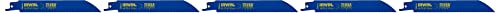 IRWIN Tools Reciprocating Saw Blade, Metal-Cutting, 6-inch, 18 TPI (372618P5) - size: 6", style: 18TPI / 18TPI / 5-count