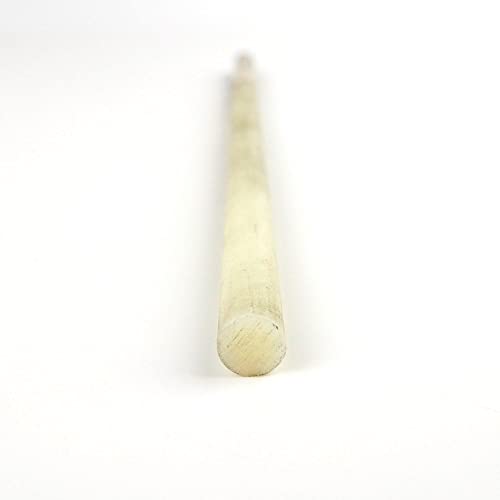 Plastic Round Bar, Nylon, Natural, 0.375" Diameter, 12" Length, OnlineMetals - size: 0.375" dia, style: 12" length