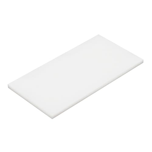 Hdpe Sheet 3/16 Inch Thick, 8" x 16" High Density Polyethylene Board, Thick Plastic Sheet for Craft, Plastic Cutting Board, Heavy Duty Industry - size: 8" X 16", style: 3/16" Thick