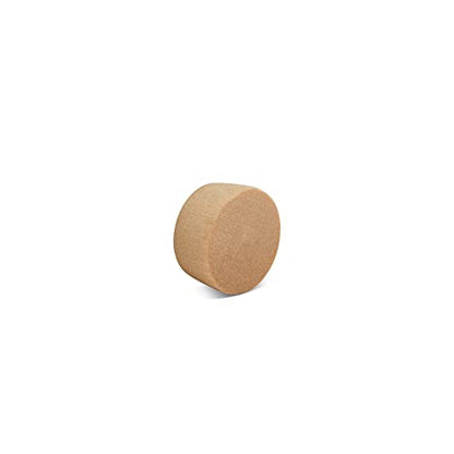 Wood Plugs for Furniture, 3/4 inch Maple Flat-Head Plug, Wooden Screw-Hole Plug Covers - Pack of 100 by Woodpeckers - size: 3/4 inch