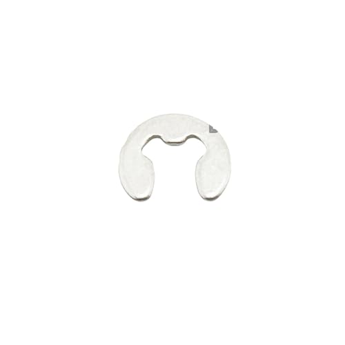 2mm, M2, E Clip, Stainless Steel, Circlip Side Mount, External Retaining Ring Qty 10 Replacement Fasteners Building DIY Construction Fastening Solutions Maintenance Repair Ñomponent