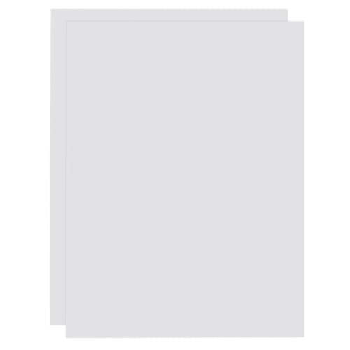 uxcell 2 Pack ABS Plastic Sheet, 0.04" Thick 12"x16" Flexible Hard Plastic Sheet, Heat Moldable Panel for DIY Crafts Home Decoration, White - color: White, size: 0.04"x12"x16"