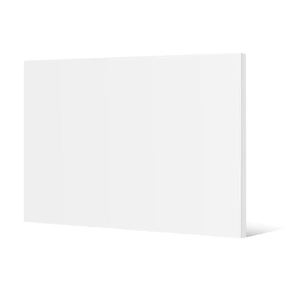 HDPE Sheet 1/2" Thick - 6"x12" HDPE Plastic Sheet, White Plastic Sheet for Crafts, DIY Projects, and Industrial Use - size: 6" x 12"
