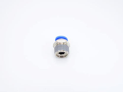 Push to Connect Fitting 5/16" Tube OD x 1/4" MNPT, Male Straight - size: 1/4" MNPT - 5/16" OD
