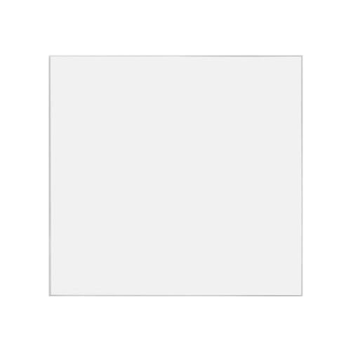 Clear Acrylic Square Blank 5" Plexiglass DIY Project Piece .118 Inch Thick Tile for Product Displays and Replacing Broken Glass by Marketing Holders - size: 6"