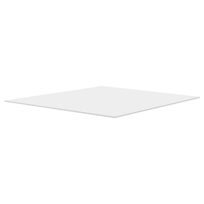 4 Pack 12 x 12 Inch HDPE Sheets, 1/4 Inch White HDPE Sheet Plastic Polyethylene Board, Ultra High Molecular Weight Sheets for Office, Home, Industrial Environment